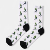 Hockey Alien Sokken (Links)