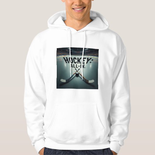 Hockey-All in Hoodie (Voorkant)