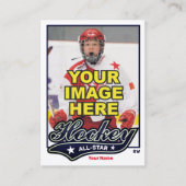 Hockey All-Star - Shooter Stats Contactkaartje (Voorkant)