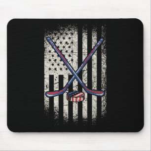 Hockey American Flag - VS Ice Hockey Muismat