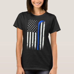 Hockey Amerikaans Vlag Hockey T-shirt