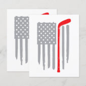 Hockey Amerikaanse vlag (Voorkant / Achterkant)