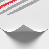 Hockey Amerikaanse vlag Cadeaupapier (Hoek)