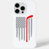 Hockey Amerikaanse vlag Case-Mate iPhone Case (Achterkant)