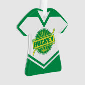 Hockey Aunt  Jersey Ornament (voorkant)
