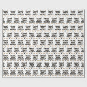 Hockey Baby Crawl Walk Hockey Cadeaupapier (Vlak)