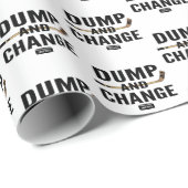 Hockey Baby Dump en Change Shower Cadeaupapier (Rol Hoek)