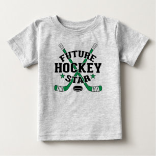 Hockey Baby Future Hockey Star Green Hockey Sticks