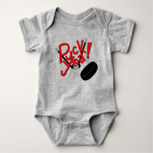 Hockey baby grappige outfit