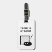 Hockey Bagagelabel (Voorkant verticaal)