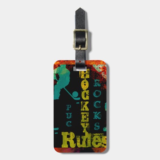 HOCKEY      BAGAGELABEL (Voorkant verticaal)