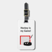 Hockey Bagagelabel (Voorkant verticaal)