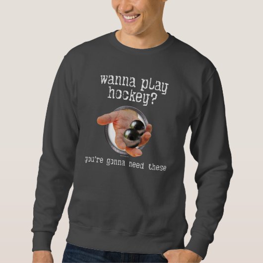 Hockey Balls Sweatshirt (Voorkant)
