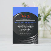 HOCKEY Bar Mitswa Receptie Kaart (Staand voorkant)