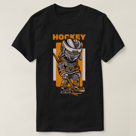 hockey beanpot t-shirt (Design voorkant)