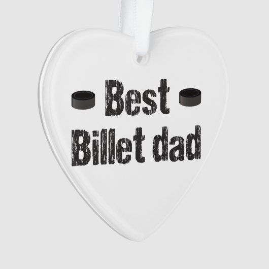 Hockey Beste Billet Papa Ornament (voorkant)