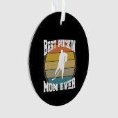 Hockey Beste Puckin Moeder Ooit Ornament (voorkant)