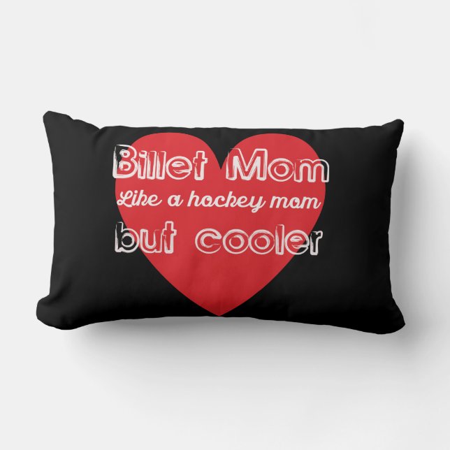 Hockey Billet Mam Als een Hockey Mam Maar Cooler Kussen (Voorkant)