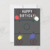 Hockey Birthday Card Kaart (Voorkant)
