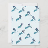 Hockey Birthday Invitation Kaart (Achterkant)
