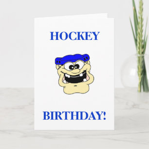 Hockey Birthday Kaart