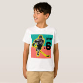 Hockey Birthday T-shirt gepersonaliseerd (Voorkant volledig)