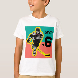Hockey Birthday T-shirt gepersonaliseerd