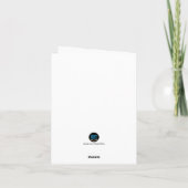 Hockey Birthday! WENSKAART - VROUW Kaart (Achterkant)