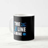 Hockey Blue Line Koffiemok (Voorkant links)
