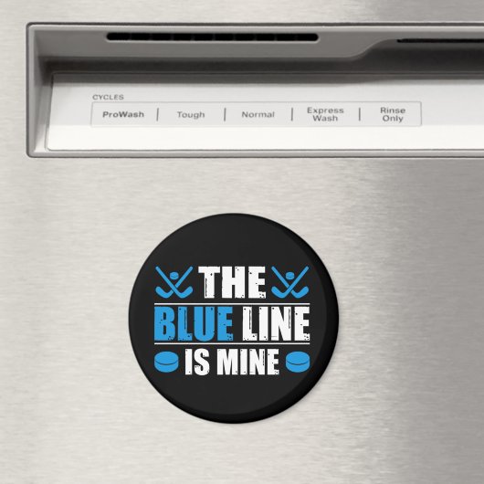 Hockey Blue Line Magneet (Insitu (Vaatwasser))