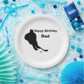 "Hockey"-Borden voor papier Papieren Bordje (Feest)