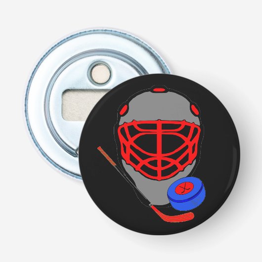 Hockey Bottle Opener - Hockey Party Favors (Voorkant)
