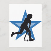 hockey briefkaart (Voorkant)