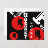 Hockey Briefkaart (Voorkant / Achterkant)