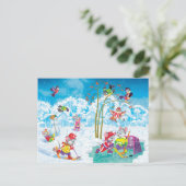 hockey briefkaart (Staand voorkant)