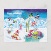 hockey briefkaart (Voorkant)