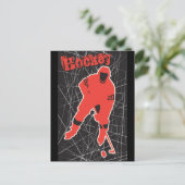 Hockey Briefkaart (Staand voorkant)