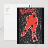 Hockey Briefkaart (Voorkant / Achterkant)