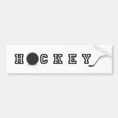hockey Bumpersticker (Voorkant)