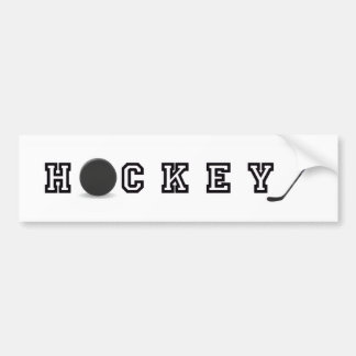hockey Bumpersticker
