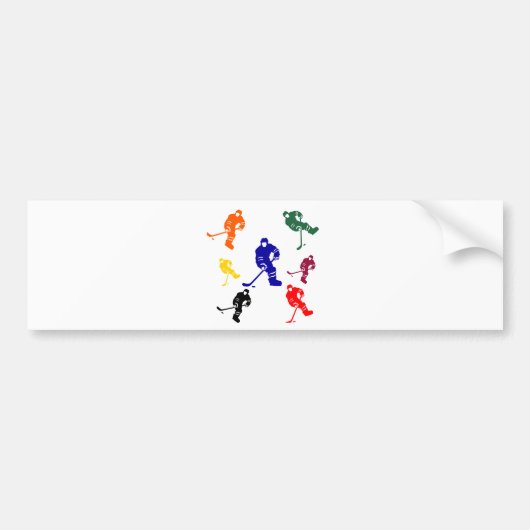 HOCKEY BUMPERSTICKER (Voorkant)