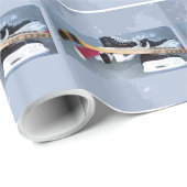 Hockey Cadeaupapier (Rol Hoek)