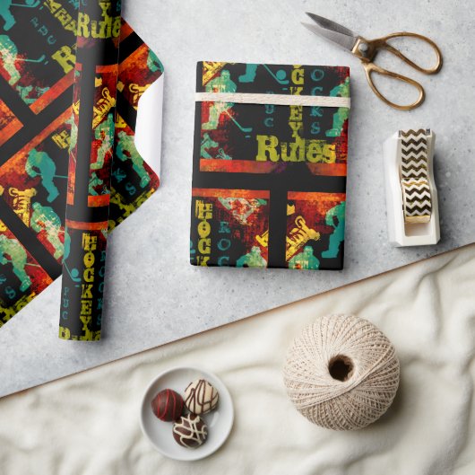 HOCKEY CADEAUPAPIER (Crafts)