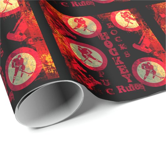 Hockey Cadeaupapier (Rol Hoek)