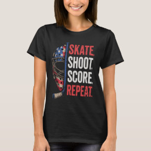 Hockey Cadeaus Spullen Jersey USA Amerikaanse Vlag T-shirt