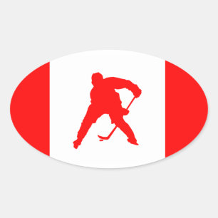 Hockey Canada Ovale Sticker