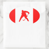 Hockey Canada Ovale Sticker (Tas)