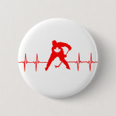 Hockey Canada Ronde Button 5,7 Cm (Voorkant)