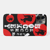 Hockey Case-Mate iPhone Case (Achterkant (horizontaal))