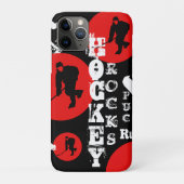 Hockey Case-Mate iPhone Case (Achterkant)